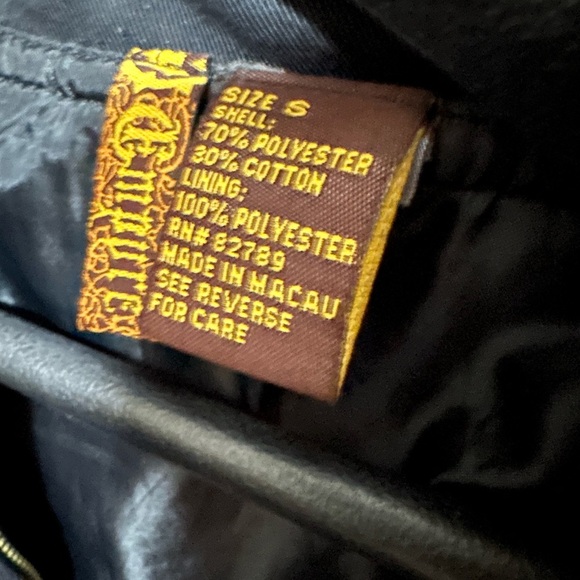 Rare Beware of Little S Jacket Unisex Vintage Y2K Streetwear Made in Macau - Picture 9 of 9